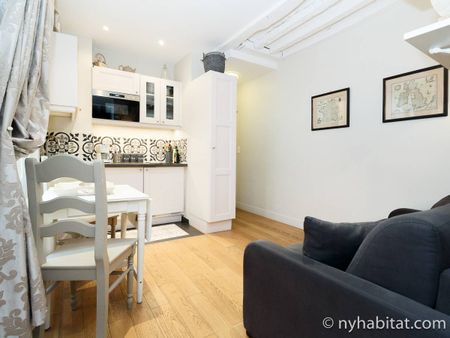 Logement à Paris, Location meublée - Studio avec Alcôve T1 - Le Marais (PA-3160) - Photo 2