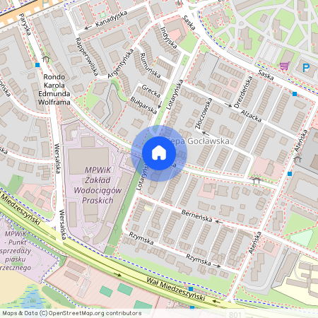 ul. Brukselska, Saska Kępa, Praga-Południe, Warszawa, mazowieckie