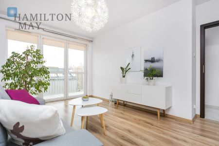 Na wynajem dwupokojowe mieszkanie z dużym balkonem w inwestycji Apartamenty Wielicka - Фото 4