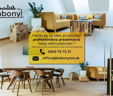 BABONY TRE I Slnečný a priestranný dvojizbový byt na Kolibe s terasou - Photo 5