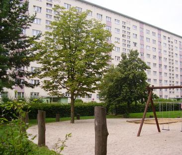 3-Raum-Erdgeschosswohnung mit Tageslichtbad und Balkon - Photo 1
