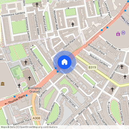 OVINGTON COURT, BROMPTON ROAD, London, SW3