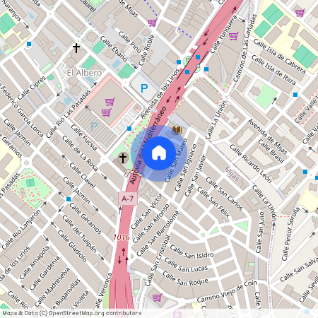 Calle San Fermín., Mijas (Málaga), Las Lagunas