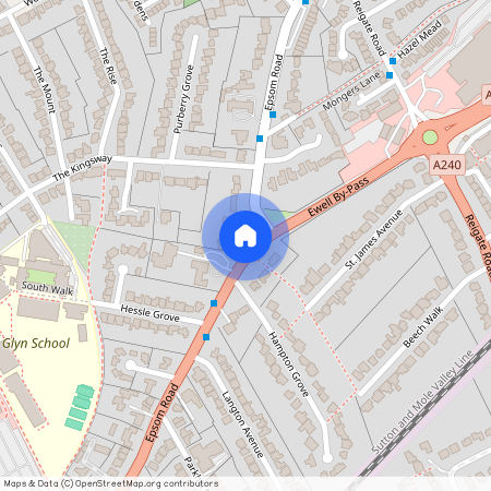 Epsom Road, Epsom, KT17