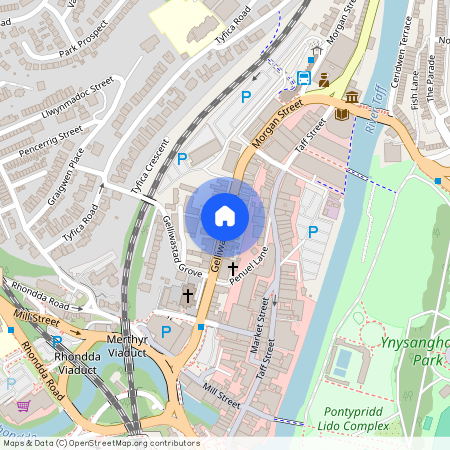 Gelliwastad Road, Pontypridd, CF37