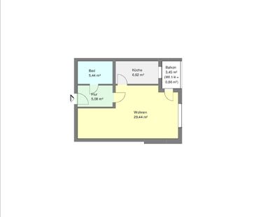 Kleine 1 Zimmerwohnung in Dortmund Hörde mit WBS - Photo 1