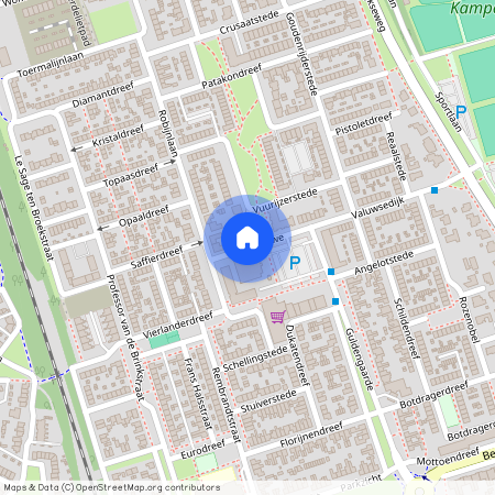 Cuijk De Valuwe, 5431 WT, Prof vd Brinkstraat, Cuijk