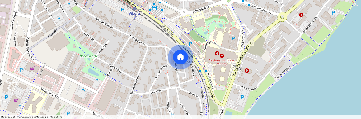 Klostervænget, 7. ST.TV., 8800, Viborg