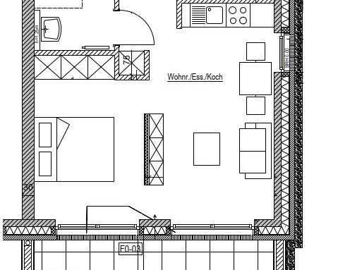 6144 - Dein neues Zuhause fürs Studium – 1-Zimmer-Apartment in Petersfehn - Foto 1