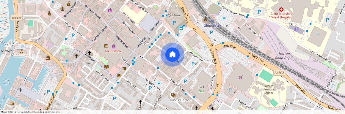 Russell Street, Gloucester GL1