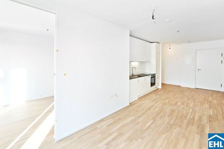 Sonnwendviertel: 2-Zimmer-Wohnung mit Balkon im 10. OG – Fitnessraum, Co-Working & Rooftop-Terrasse inklusive! - Photo 3