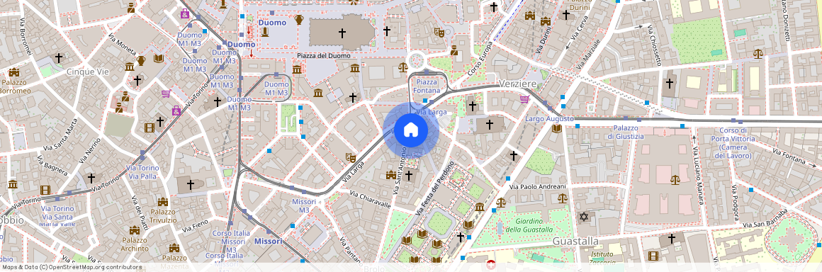 Via Larga 7, Milano (MI), Centro, Duomo, Brera
