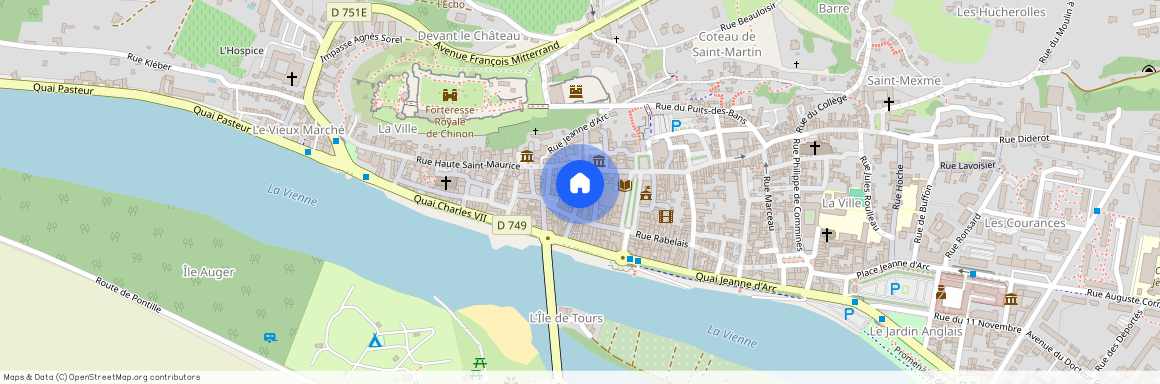 37500, Chinon