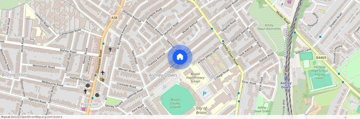 All Bills Included - Grand Victorian near Gloucester Rd with Garden, Kennington Avenue, Bristol, BS7