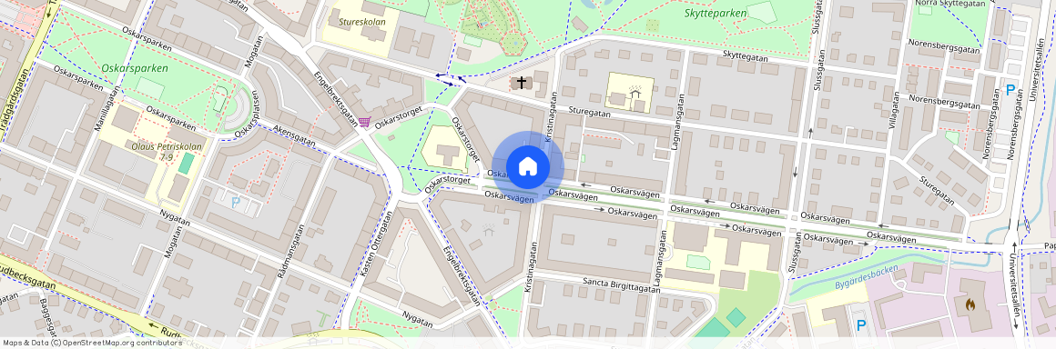 Oskarsvägen 3B, Örebro