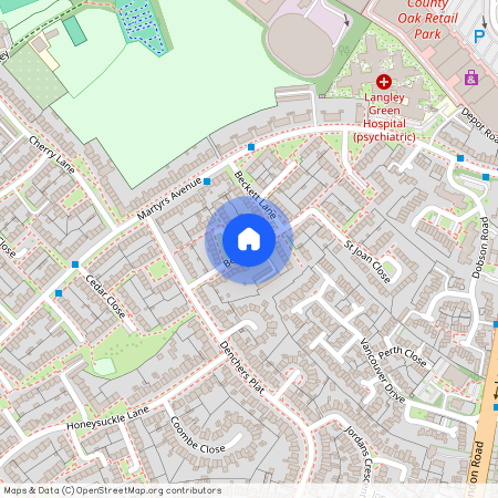 Beckett Lane, Crawley, RH11