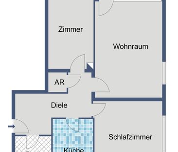 *WBS erforderlich* - Balkonwohnung zum Wohlfühlen! - Photo 3