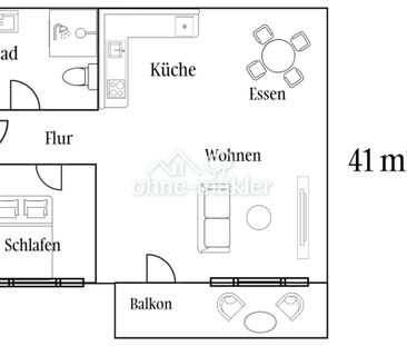 Erstbezug nahe Kö: Exklusives 1,5-Zi.-Apartment, EBK, Balkon, Aufzu... - Photo 4