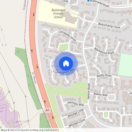 Raleigh Close, Eaton Socon, PE19