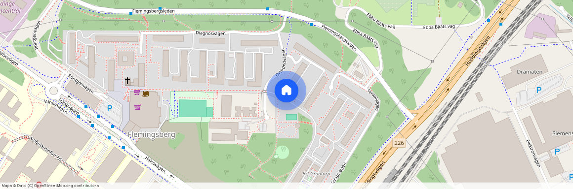 Terapivägen 6A, Flemingsberg