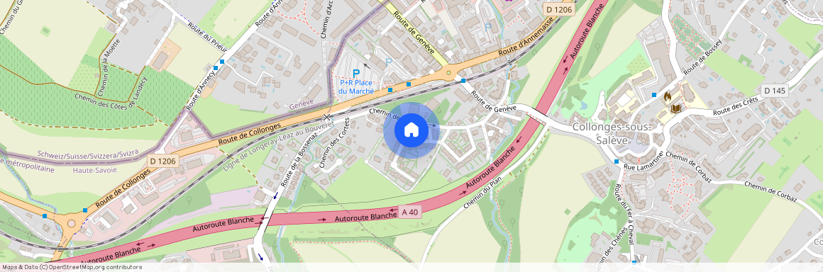 HAUTE-SAVOIE (74), - AUVERGNE-RHÔNE-ALPES, COLLONGES SOUS SALEVE (74160)