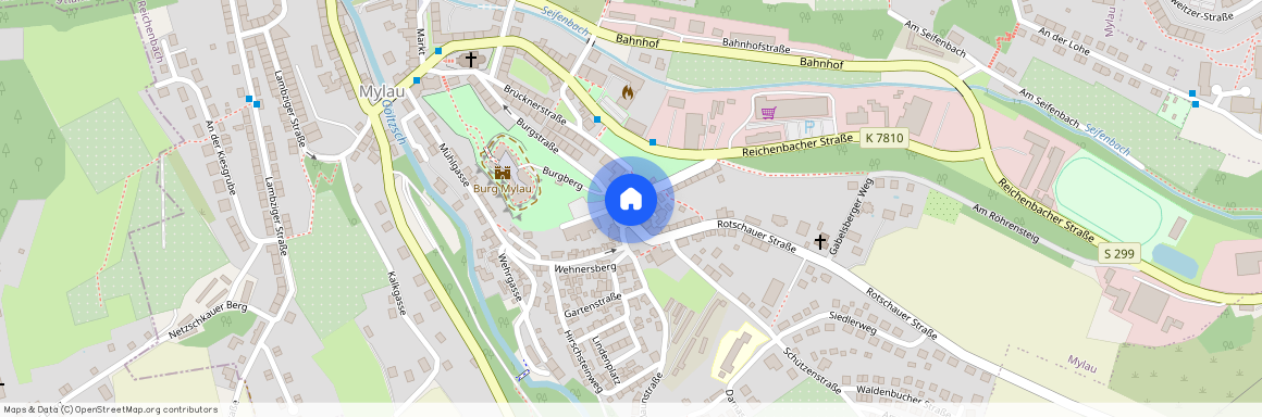 Friedenshain 1, 08499 Mylau