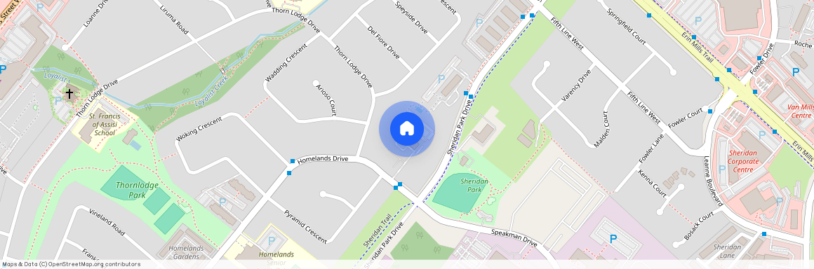 2250 Homelands Dr, Mississauga, Mississauga, Peel, L5K 1H2