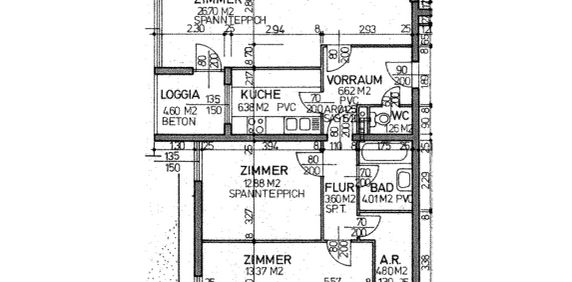 3-Zimmer-Wohnung mit Loggia, Top 51 - Foto 2