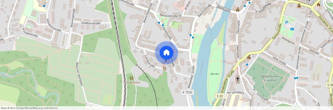 Schillerstraße, 04736, Schillerstraße    Waldheim
