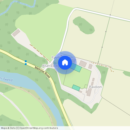 West House, Pavilion, Melrose, Selkirkshire, TD6