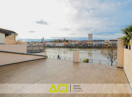 MAISON de 65M2 AVEC TERRASSE ET MAGNIFIQUE VUE SAONE - Photo 5