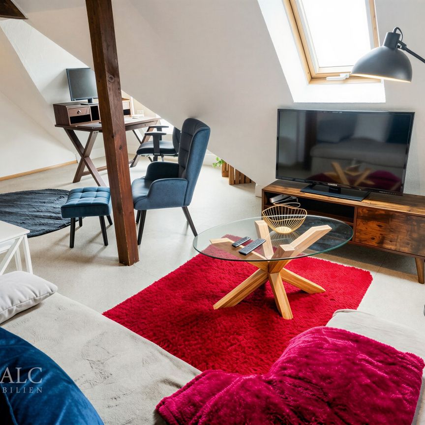 Vollmöblierte Wohnung, flexible Mietdauer: Singles & Paare max. 3 Personen - Photo 1