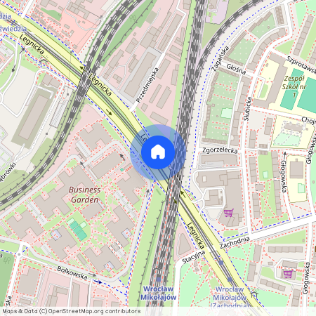 ul. Legnicka, Szczepin, Stare Miasto, Wrocław, dolnośląskie