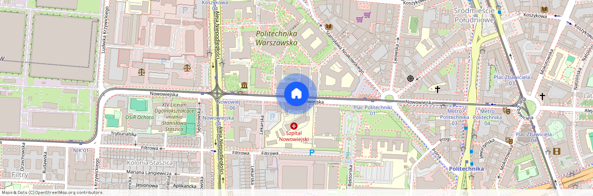 Nowowiejska, Warszawa