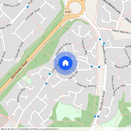 Sandbanks Drive, Basingstoke, Hampshire, RG22