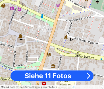 Weilheim - ruhig gelegene DG Wohnung mit Erker und Balkon - Foto 1