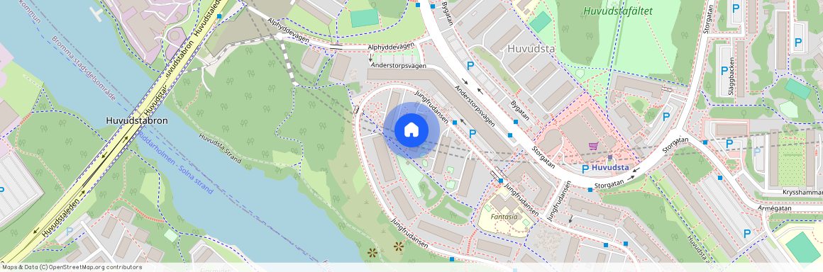 Jungfrudansen 80, Huvudsta