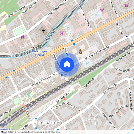 Wittensteinstraße, 42285 Wuppertal - Barmen