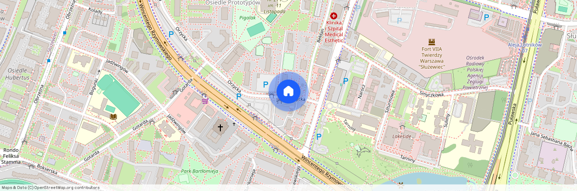 ul. Orzycka, Służew, Mokotów, Warszawa, mazowieckie