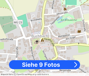 Buchbach: geräumige zentral gelegene 3-Zimmer-Wohnung, 1. OG, ohne ... - Foto 1