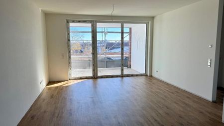 Neubau / Erstbezug 1. März: Moderne 2-Zimmer-Wohnung mit Einbauküche, Loggia, Terrasse, Fußbodenheizung uvm. - Photo 5