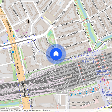 Stationssingel, Rotterdam