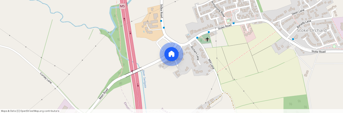 Swan Lane, Cheltenham, Stoke Orchard