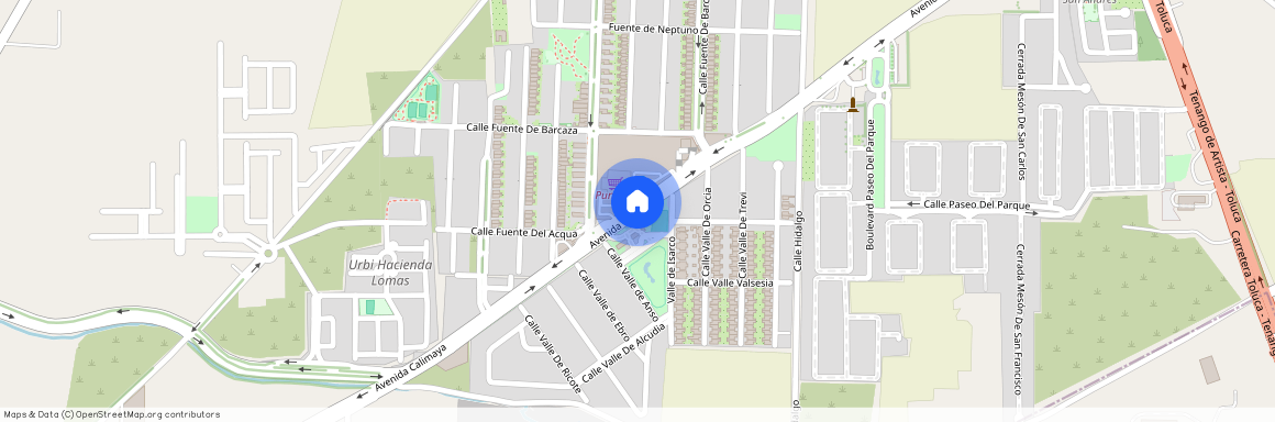 Valle de Las Fuentes, 12, Valle De Las Fuentes, Calimaya, Estado De México, 52220