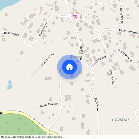 Allévägen, Stavsnäs