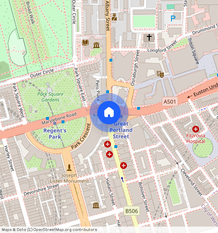 Great Portland Street, London