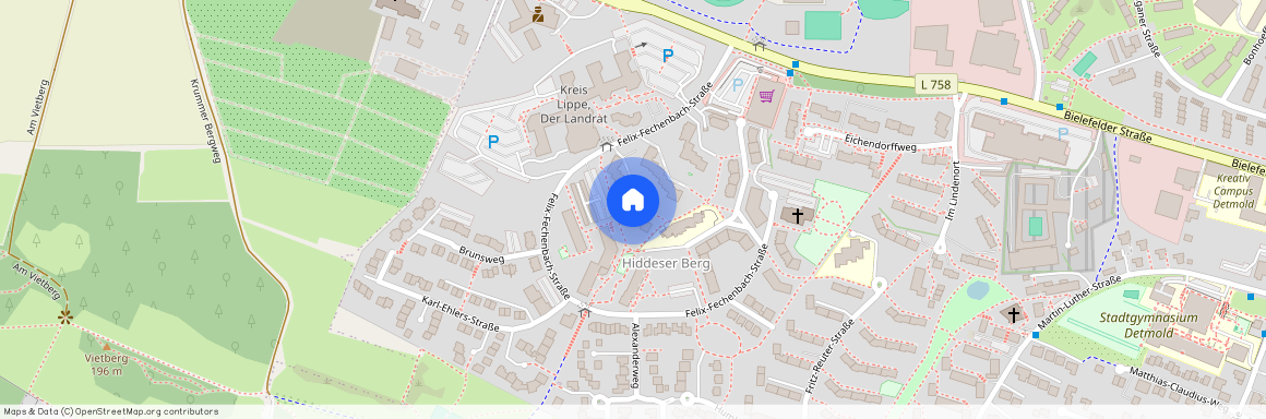 Felix-Fechenbach-Straße 28, 32756 Detmold