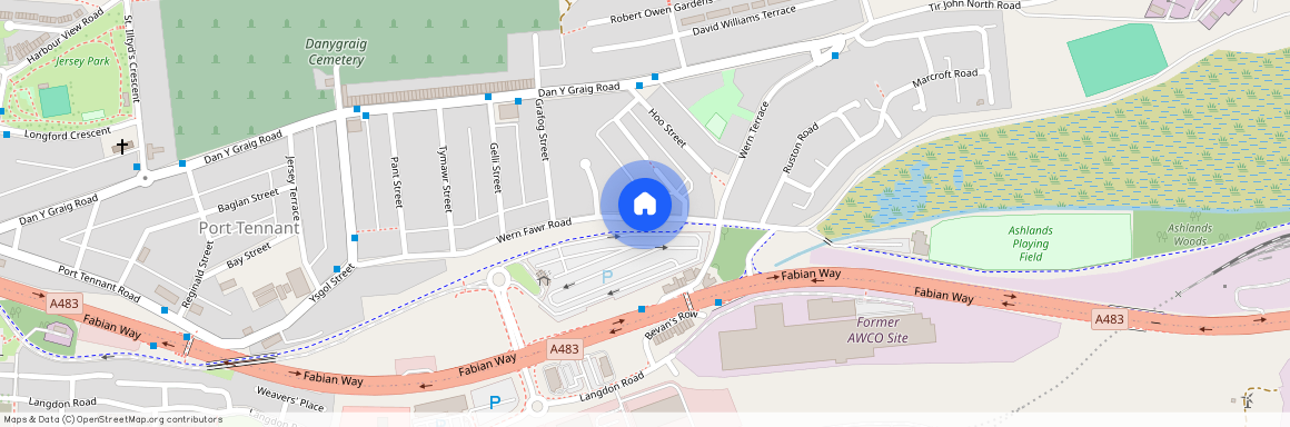 Wern Fawr Road Port Tennant Swansea West Glamorgan SA1 8LN