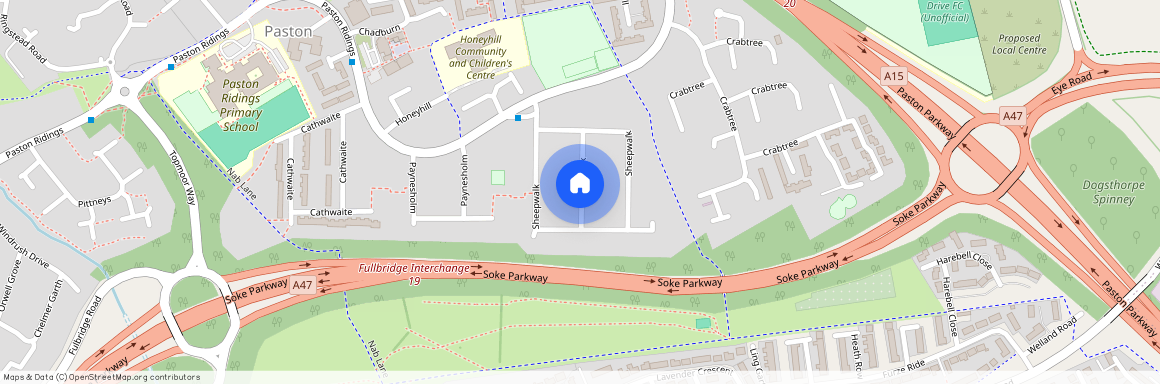 Sheepwalk, Paston, Peterborough, PE4 7BJ