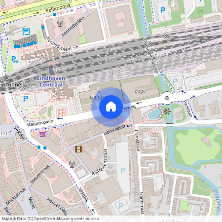 Binnenstad, 5611 BZ, Stationsweg, Eindhoven